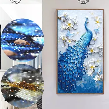 5D DIY Diamond Painted wall Art Deco oil painting