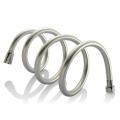 chrome rotational nut flexible plating stainless steel double lock shower hose