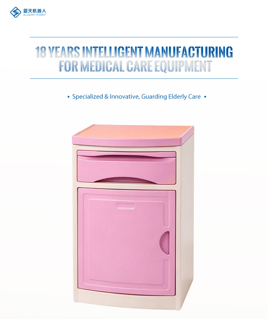 Stylish ABS Bedside Cabinet