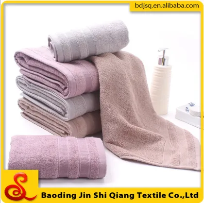 Alibaba China plain colour ribbon towel bamboo bath towel sets benefits company wholesale