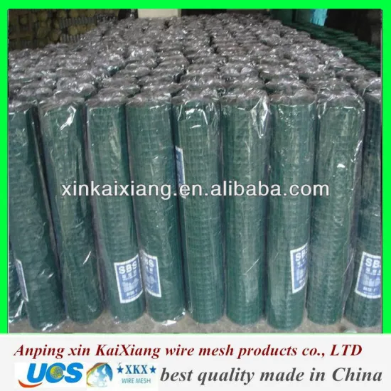 PVC coated welded wire mesh panels