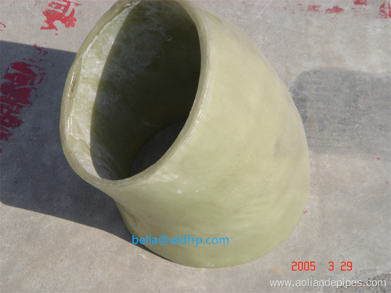 FRP GRP Elbow Made with Vinyl Ester Resin