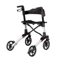 Aluminum Double Folding Walker and Shopping Cart