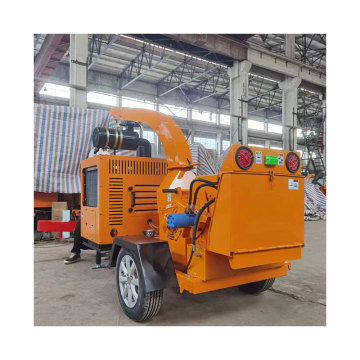 Large Mobile Wood Chipper Mulch Machine For Sale
