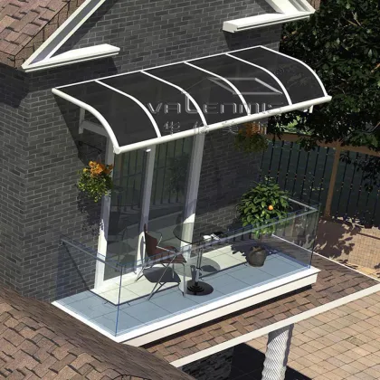 2015 decorative aluminum rain-proof shed for sales