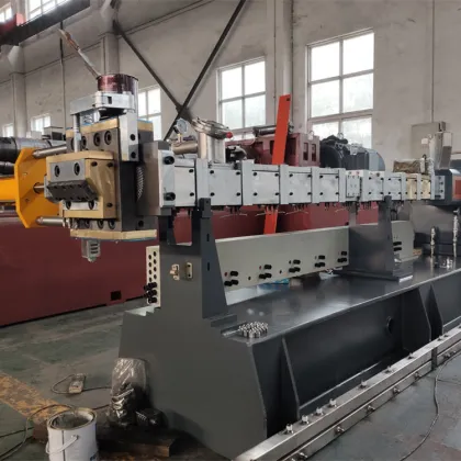 Engineering plastic pellet extruder machine
