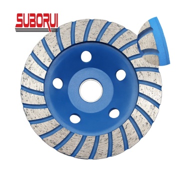 SUBORUI Turbo Diamond Grinding Cup Wheel