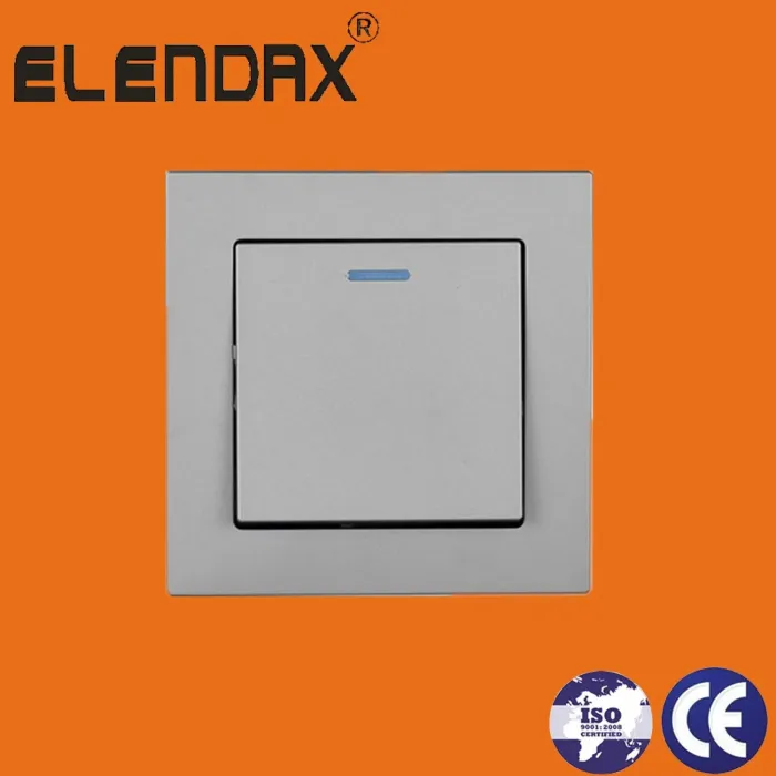 Sakelar Dinding Penerangan Listrik Kunci Tunggal Elendax 10A