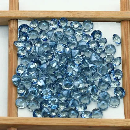Natural Blue Iolite Round Faceted Good Quality Iolite