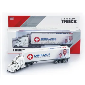 Customized Logo Free Wheel Diecast Car: Metal Cargo Truck Toy with Sliding Containers for Kids
