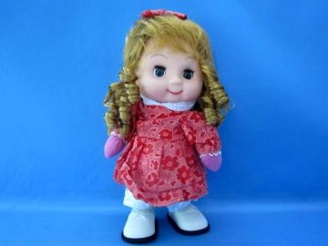 B/O doll (plastic toys)