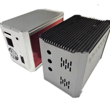 Aluminum Home Computer Case: Mini Desktop Server Host Case