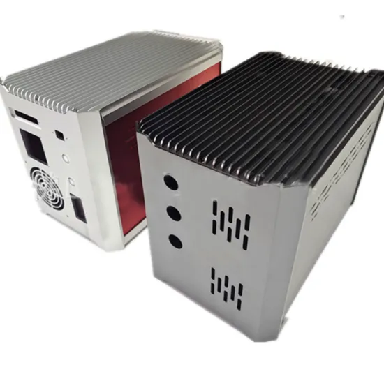 Aluminum Home Computer Case: Mini Desktop Server Host Case