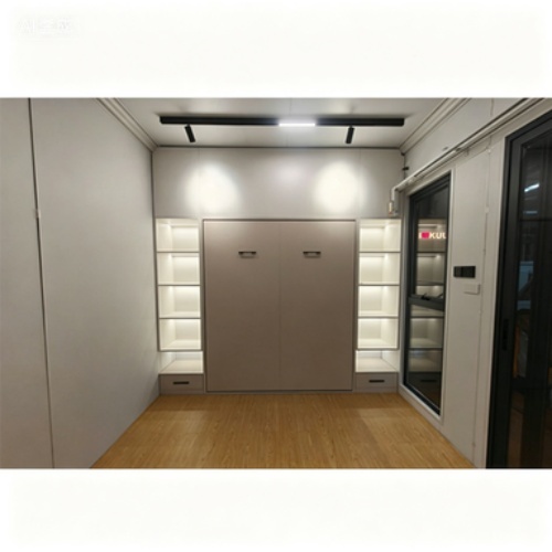 Folding Space-Saving Home: Modern Modular Living in a Box