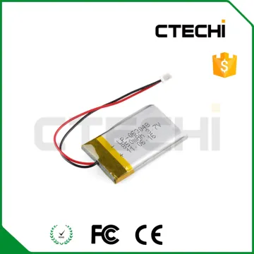 603048 rechargeable lipo battery cell 3.7V lithium ion battery 850mAh