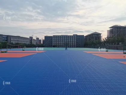 Enlio Outdoor Basketball Flooring Small Asterisk