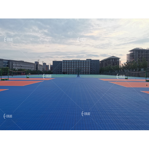 Enlio Outdoor Basketball Flooring Small Asterisk