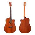 Mahogany 41 Inch Cutaway Acoustic Guitar