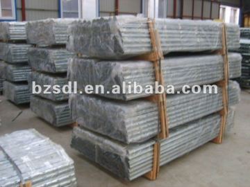 Various type steel galvanized vineyard trellis V1#65X40X1.5MM V2#65X40X1.2MM V3#55X40X1.5MM V4#55X40X1.2MM