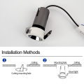Alumínium LED falmosó Downlight Glare Gotlight