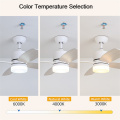 Modern Simple 4 Blade Plywood Indoor Ceiling Fan