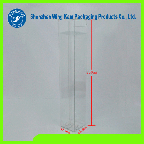 Plastic Soft Crease Folding Box Package No Printing for Teas or Spices with Factory Price