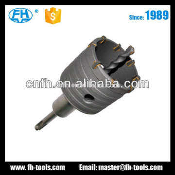 YG8C tungsten carbide Tipped TCT Hole cutter Hollow Cores cutter for concrete