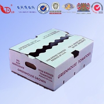 Packaging box 3-Layer B-Flute Flexo Mango fruit cardboard packaging box