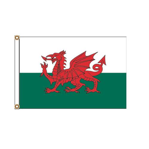 La bandiera del Regno Unito galles