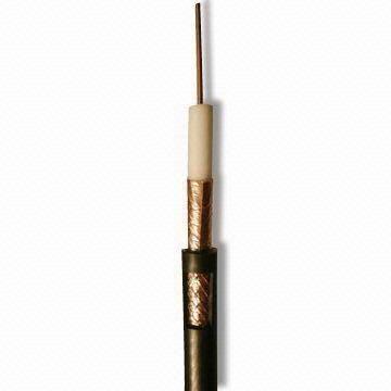 Rg 6 Coaxial Cable with Copper Conductor and Shield