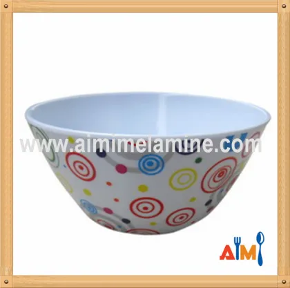 Plastic Melamine ice cream bowl