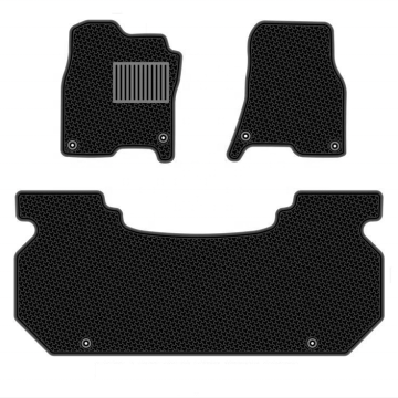Full Set Easy Clean All Weather Car Mats for Ram 1500 2019-2024