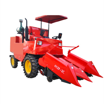 Maize harvesting machine with high quality and yield