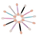 Mini Makeup Brush 5.5cm Disposable Black Dual Side