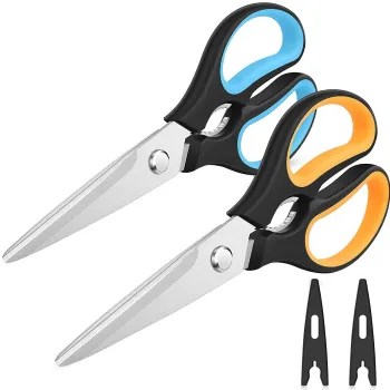 Hot Sale Schere Gunting Tijera De Podar: Multifunctional Kitchen Scissors for Efficient Vegetable and Fruit Cutting - Stainless Steel with Cover