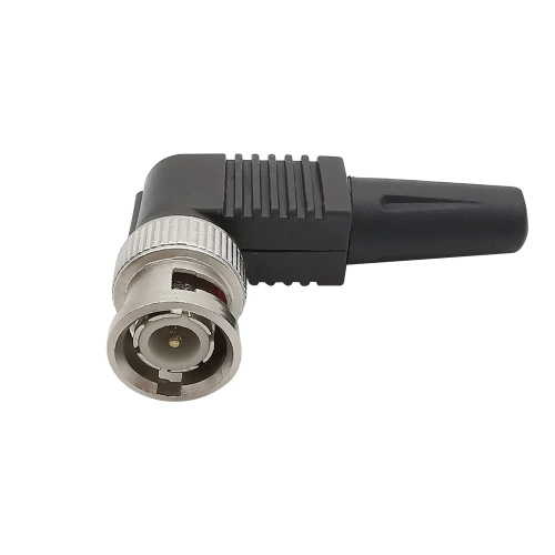 BNC Male Plug Solderless Straight/Right Angle Connector