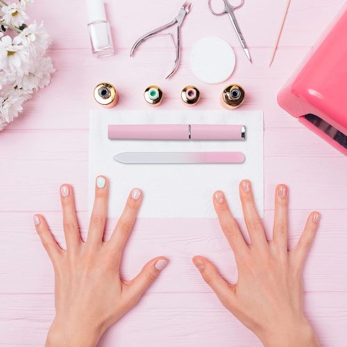 Glass Nail File 3 Pack for Natural Nails
