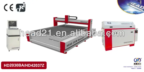metal shape cutting machine water jet cutting table and 420Mpa pump