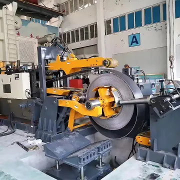 High Precision Aluminum Steel Metal Coil Decoiler Flattening and NC Servo Feeder 3-in-1 Machine