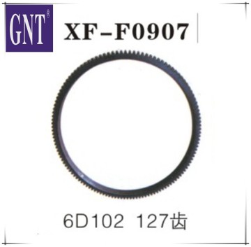 excavator 6D102 127T flywheel ring gear