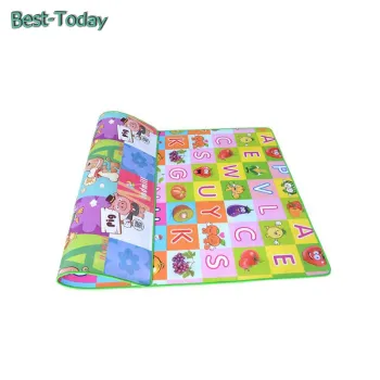 Waterproof baby non-toxic play mat with sides