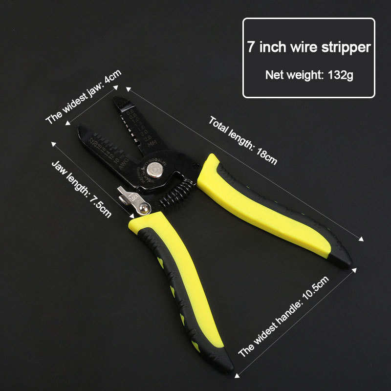Wire stripper electrical optical fiber pliers multifunctional maintenance tool duckbill cable disconnection pliers