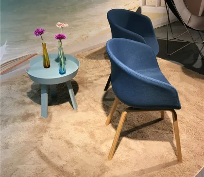 Fabric upholstery Hay about A dining chair