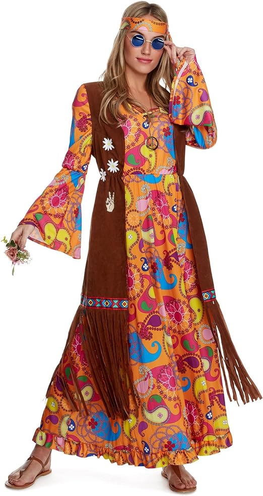 70 Styles Hippie Dress for Women Disco Costume