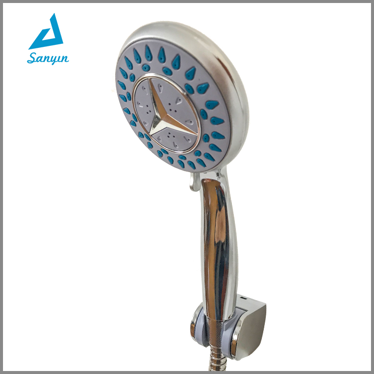 Adjustable 3 Control Plastic Hand Shower Head Sets