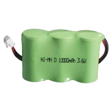 OEM Battery true capactiy NiMH D 3.6v 10000mah rechargeable battery pack