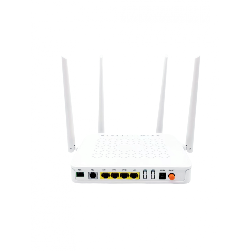 الفرقة المزدوجة XPON 4GE WIFI 1TEL 5DBI 4ANTENNAS