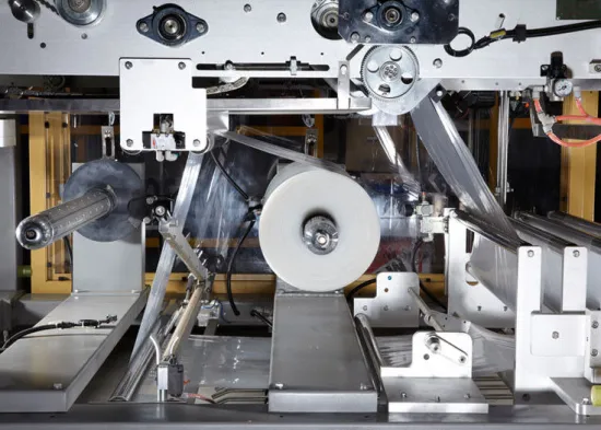 Multi-servo Control Shrink Wrap Packing Machine / Equipment For Plastic Bottles