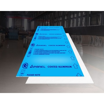 Plaque en tôle d&#39;aluminium bleu brillant 1,6 mm