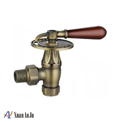 Vintage Brass Valve Retro Design with Functional Style